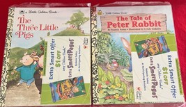 Golden Books The Tale Of Peter Rabbit &amp; The Three Pigs Chik-Fil-A Editio... - $9.90