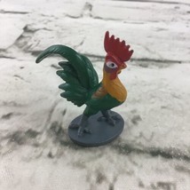Disney Moana Hei Hei Chicken Rooster Figure PVC Cake Topper Toy Animal Sidekick - £4.74 GBP