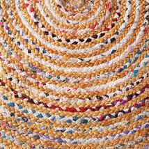 Hand-Braided Area Rag Rug- 7 foot image 2