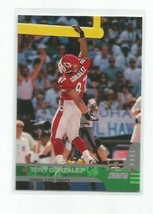 Tony Gonzalez (Kansas City Chiefs) 2000 Topps Stadium Club Card #7 - £2.34 GBP