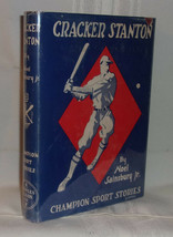 Noel Sainsbury, Jr. CRACKER STANTON Vintage Baseball Juvenile Novel 1942 in dj - £21.23 GBP