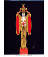 Ertes  Art Deco Costume Illustrations Theatrical Costumes In Colour 1979... - $6.72