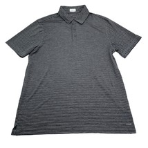 Champion Shirt Mens Large Gray Black Polo Golf Lightweight Stretch Outdoor Hike - £15.81 GBP