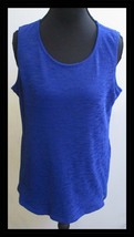 Kasper Ladies Size Medium Royal Blue Tank Style Knit Top - $13.85