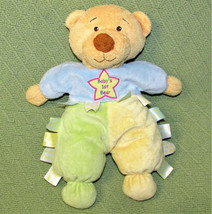 Baby&#39;s 1st Bear Kids Preferred Stuffed Animal Pastel With Satin Tags Plush 12&quot; - £17.44 GBP