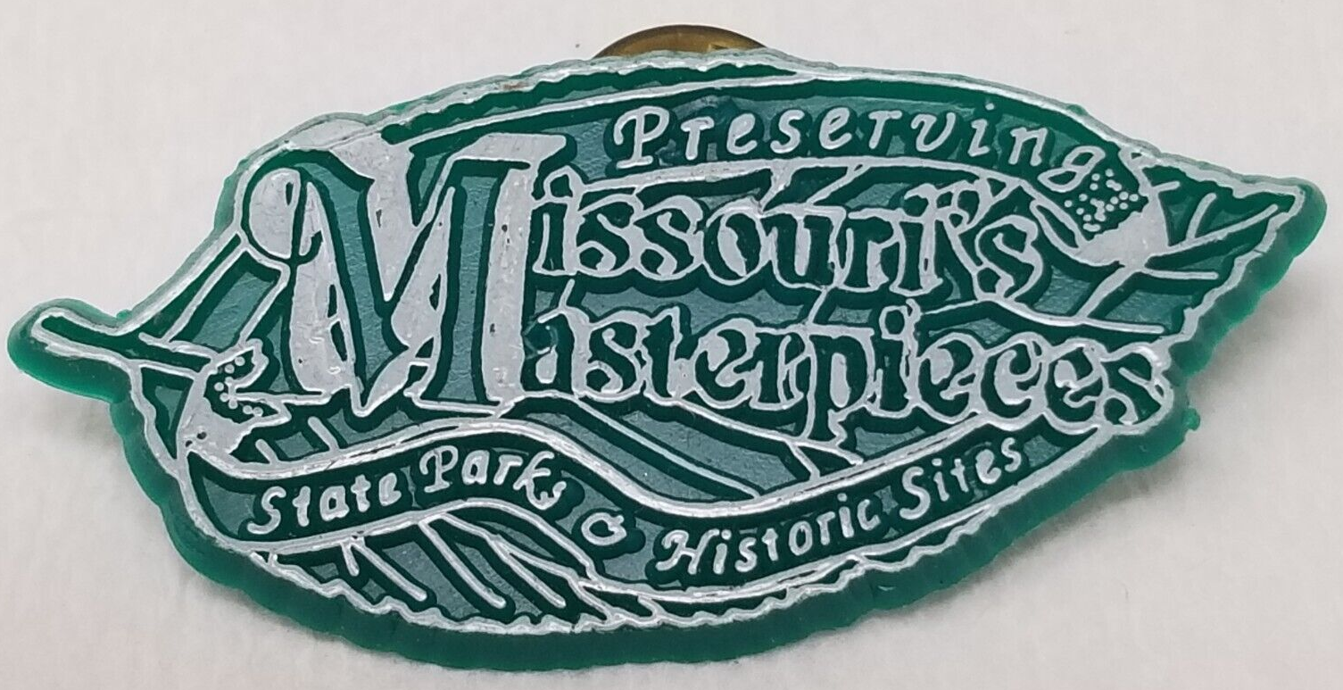 Primary image for Preserving Missouri's Masterpieces Lapel Pin State Parks Historic Sites Vintage