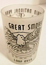 1950s Great Smoky Mountain National Park Souvenir Glass Youth Size 3&quot; Tall - £11.59 GBP