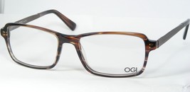 OGI Evolution 9207 1700 Marron Lunettes Plastique Cadre 54-17-145mm Japon - $79.73