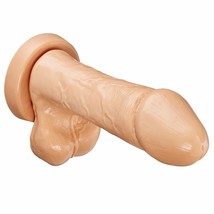 Cloud 9 Delightful 6 Inch Dong Thick Dildo With Balls - £18.85 GBP