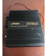 Mcvoice MV-1000 100 Vatios Vintage/Raro Amplificador Coche Monitor Tabla... - $3,181.85 MXN