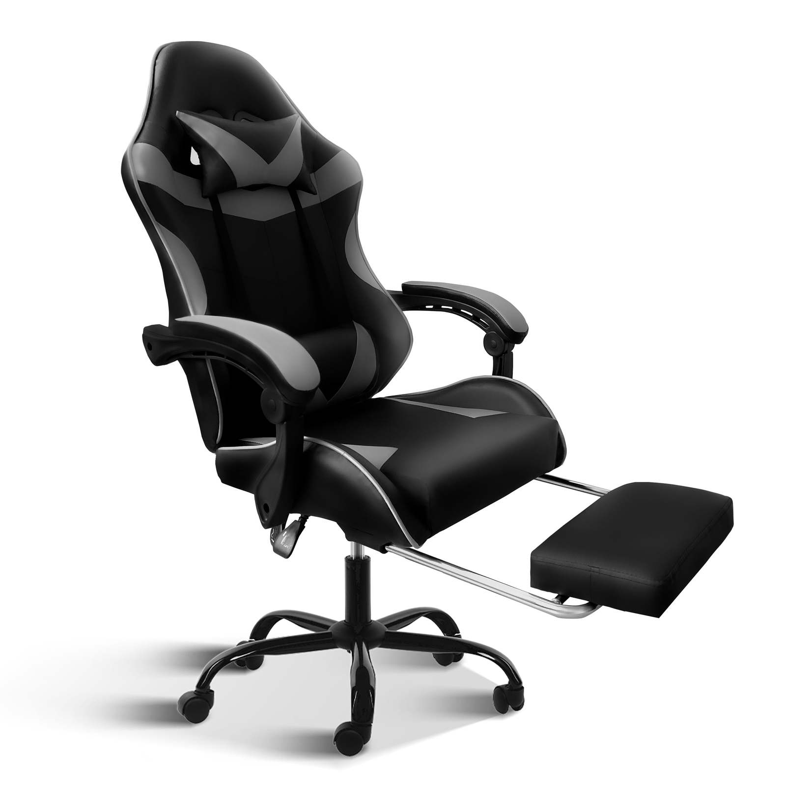 YSSOA Racing Recliner Gaming Office Black/Grey