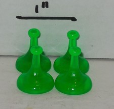 2005 Hasbro Sorry Board Game Replacement Set of 4 Green Pawns Piece Part - £3.75 GBP