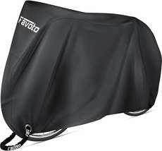 Favoto Bike Cover Waterproof Outdoor Bicycle Cover Thicken Oxford 29 Inch, Black - £26.93 GBP