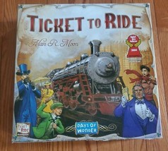 Open Box Days of Wonder Ticket to Ride Train Adventure Board Game Alan R Moon - £30.50 GBP