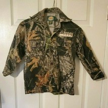 Cabela’s Hunting Button Up Shirt Camouflage Mossy Oak Break Up Innisfail Farm 6 - £10.16 GBP