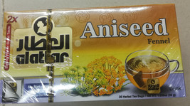 20 bags pack Alattar herbal aniseed tea bags يانسون - £11.98 GBP