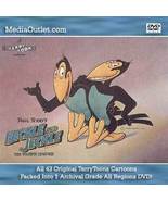 Heckle And Jeckle Cartoons DVD Archival Grade All 43 TerryToons - £15.10 GBP