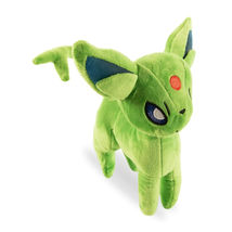 Pokemon Shiny Espeon Plush Toy 7&quot; Green Psychic Type Eeveelution Eevee - $9.67 CAD