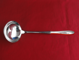 Rose Spray by Easterling Sterling Silver Soup Ladle HH WS Custom Made 10 1/2" - $78.21