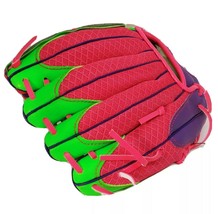 Franklin Mesh Tek Girls Hot Pink Purple Ball Glove 9 1/2&quot; #22826 Youth Size RHT - £10.03 GBP