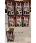 6 Gallons! Bulk Olive Pomace Oil 1 Gallon Tin, Keto Leone Bianco Italy E... - $197.99