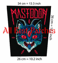 Mastodon cat Big Back patch Gojira Neurosis sludge metal feist Killer be... - £19.54 GBP