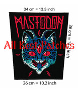 Mastodon cat Big Back patch Gojira Neurosis sludge metal feist Killer be... - £19.75 GBP