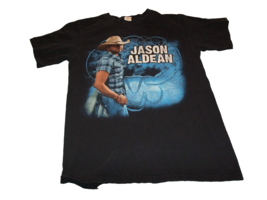 Jason Aldean My Kinda Party 2011 Tour double sided black T-Shirt Size S - £13.23 GBP