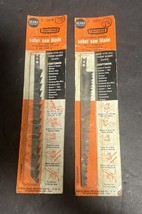 Sears Craftsman 2879 2875 Lot Of 2 Hi-Carbon Steel Saber Saw Blades Old Stock - £10.99 GBP