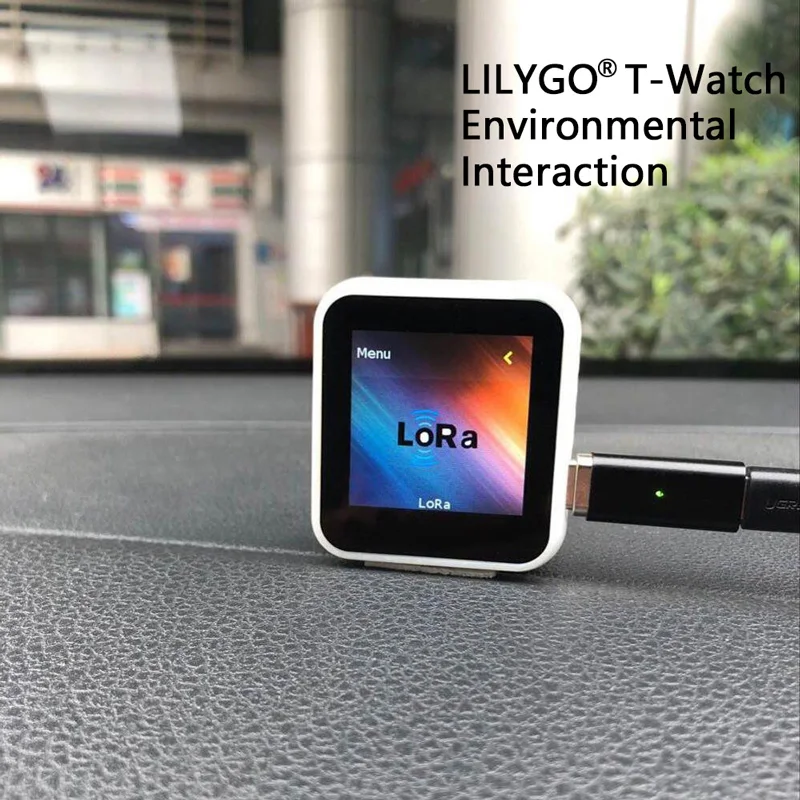 LILYGO® TTGO T-Watch Programmable Wearable Environmental Interaction WiFi Blueto - £63.55 GBP