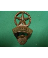 Grea Cast Iron BOTTLE OPENER..STAR design-wall unit.......FREE POSTAGE USA - £7.44 GBP