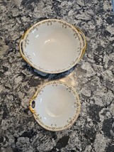 Antique Haviland Limoges 580 china lot 2 bowls, 9&quot; vegetable and 6.5&quot; ca... - £31.61 GBP