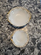 Antique Haviland Limoges 580 china lot 2 bowls, 9&quot; vegetable and 6.5&quot; ca... - $753.84 MXN