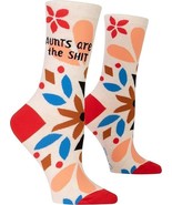 Blue Q Women&#39;s Funny Novelty Crew Socks Aunts are the S**t  (shoe size 5-10 - $18.98 CAD