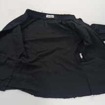 Yilishi Women's Black Cotton Blend Full Button Denim Jacket Size XL Chest 41 image 11