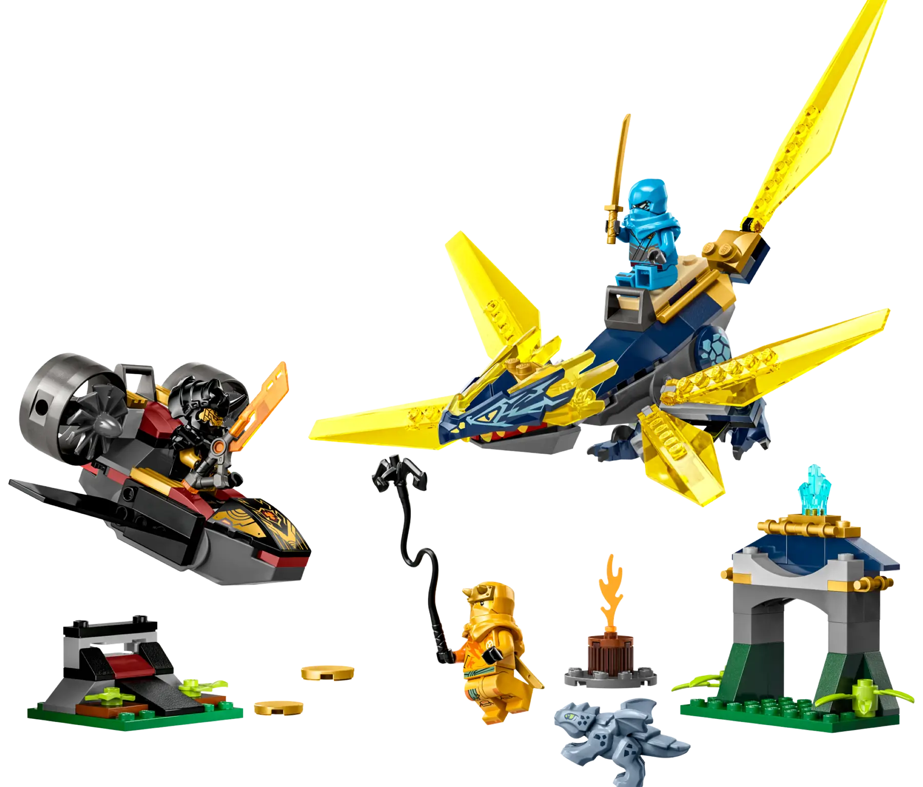 LEGO ninjago 71798 Nya and Arin&#39;s Baby Dragon Battle - $118.61 CAD