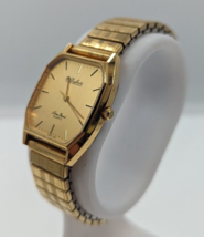 Lucien Piccard Dufonte Men&#39;s Watch Dress Quartz Gold Tone AS IS - £131.11 GBP