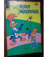 VTG Gold Key Woody Woodpecker Comic Book Keep Of Grass #153 1976 - $168.05 MXN