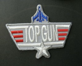 Us Navy Top Gun Small Jacket Arm Patch 3.4 X 2.75 Inches Tom Cruise Maverick - £4.43 GBP