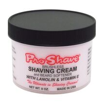 Brushless Shaving Cream &amp; Beard Softener with Lanolin &amp; Vitamin E, 8 oz ... - €10,44 EUR+