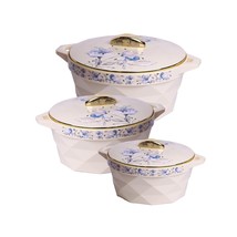 casserole dish with lid combo SET OF 3 Insulated 304 Stainless Steel Inn... - £57.16 GBP