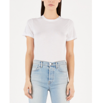 Cotton Citizen Womens T-Shirt Everyday Cozy Solid White Size S 215 - £27.46 GBP