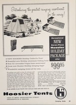 1964 Print Ad Hoosier Umbrella Tents &amp; Aluminum Folding Beds Indianapolis,IN - £15.72 GBP