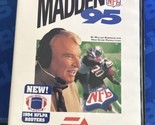 Madden NFL 95 Sega Genesis Complete CIB w/ Manual &amp; Team Profile Foldout - $12.19