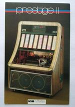 Prestige II NSM Jukebox Postcard Original NOS Phonograph Music Promo Pho... - $29.15