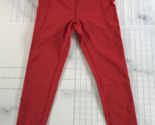 FP Movement Leggings Womens Medium Red Cropped Ankle Length Stretch - $23.12