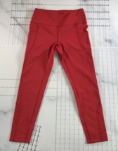 FP Movement Leggings Womens Medium Red Cropped Ankle Length Stretch - £18.18 GBP