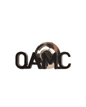 OAMC Unisex Logo Pin I01766 Pin Solid Black Silver - £82.86 GBP