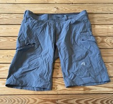 Eddie Bauer Men’s Zip Pocket shorts Size 36 Grey T1 - £14.90 GBP