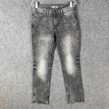 Old Navy Jeans Men&#39;s 29x30 Slim Fit Flex Gray Cotton Adults Charcoal Wash - $328.82 MXN